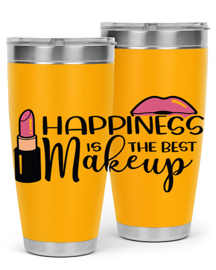 Happiness Is The Best Makeup Style 93#- make up- Tumbler