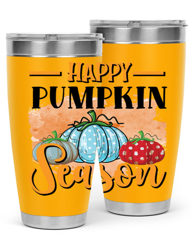 Happy pumpkin season 240#- fall- Tumbler