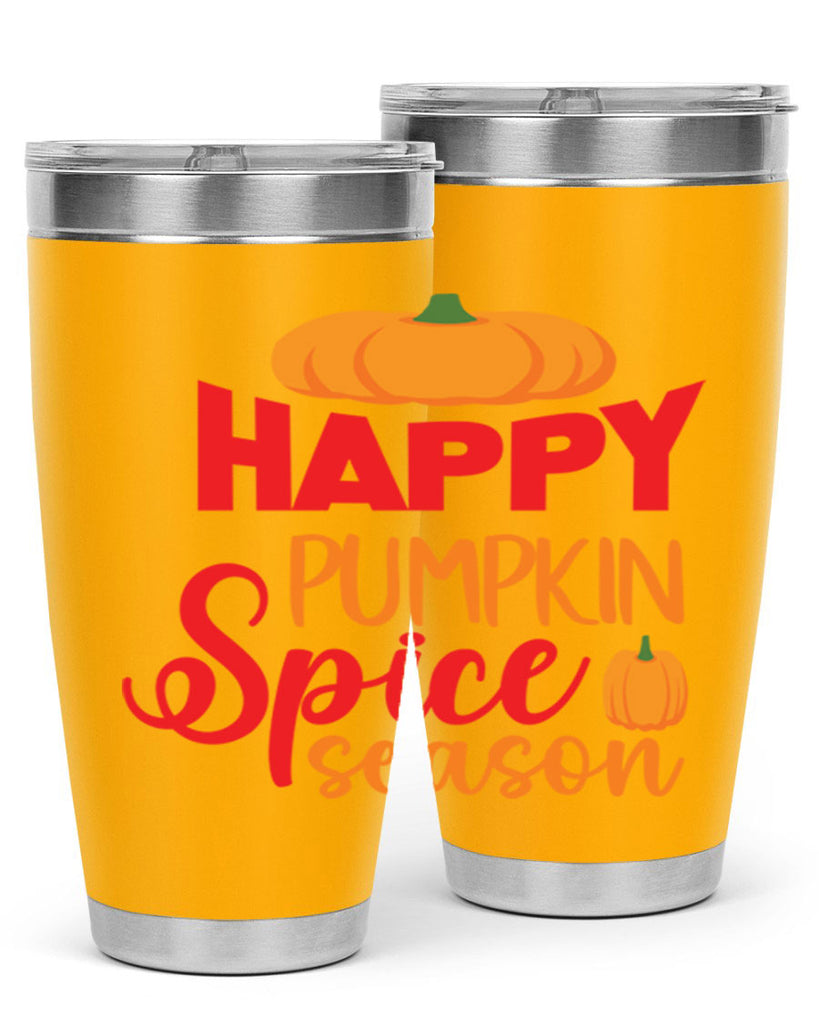 HappyPumpkinSpiceSeason 259#- fall- Tumbler