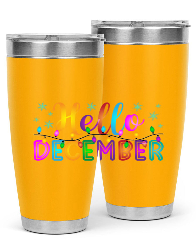 Hello December Winter 177#- winter- Tumbler