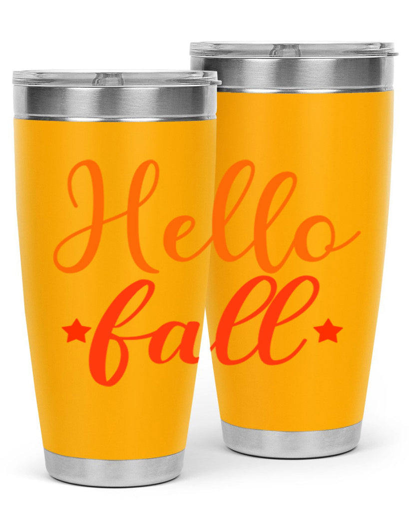 Hello Fall Design 278#- fall- Tumbler