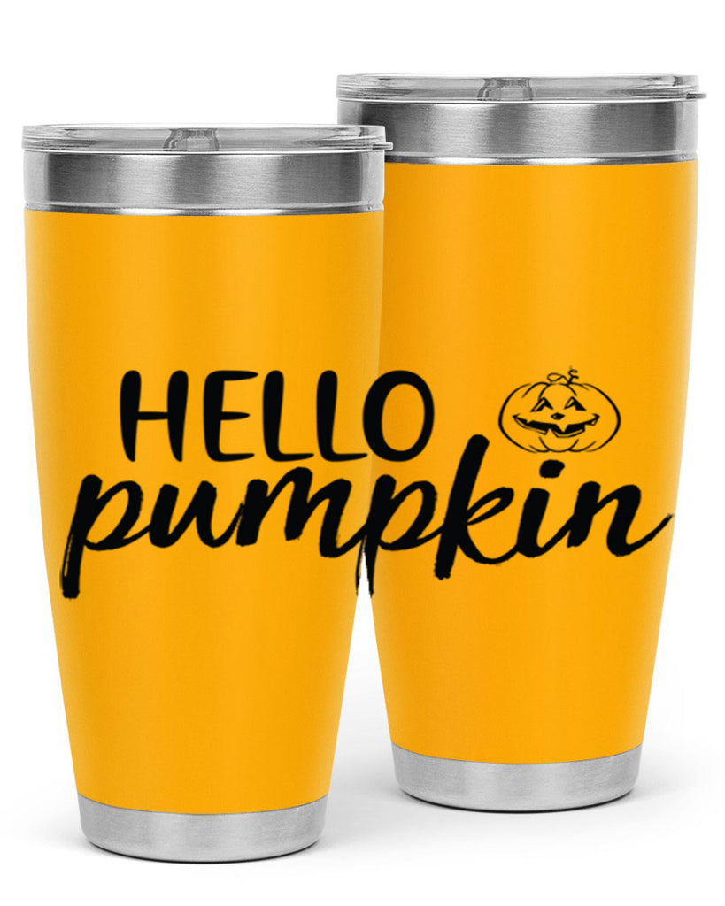Hello Pumpkin 286#- fall- Tumbler