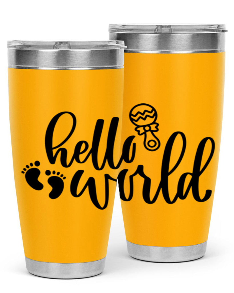 Hello World Style 90#- baby- tumbler