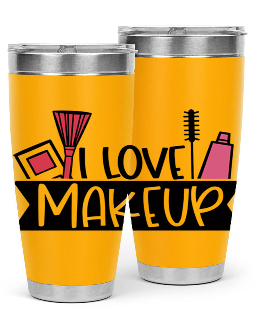 I Love Makeup Style 81#- make up- Tumbler