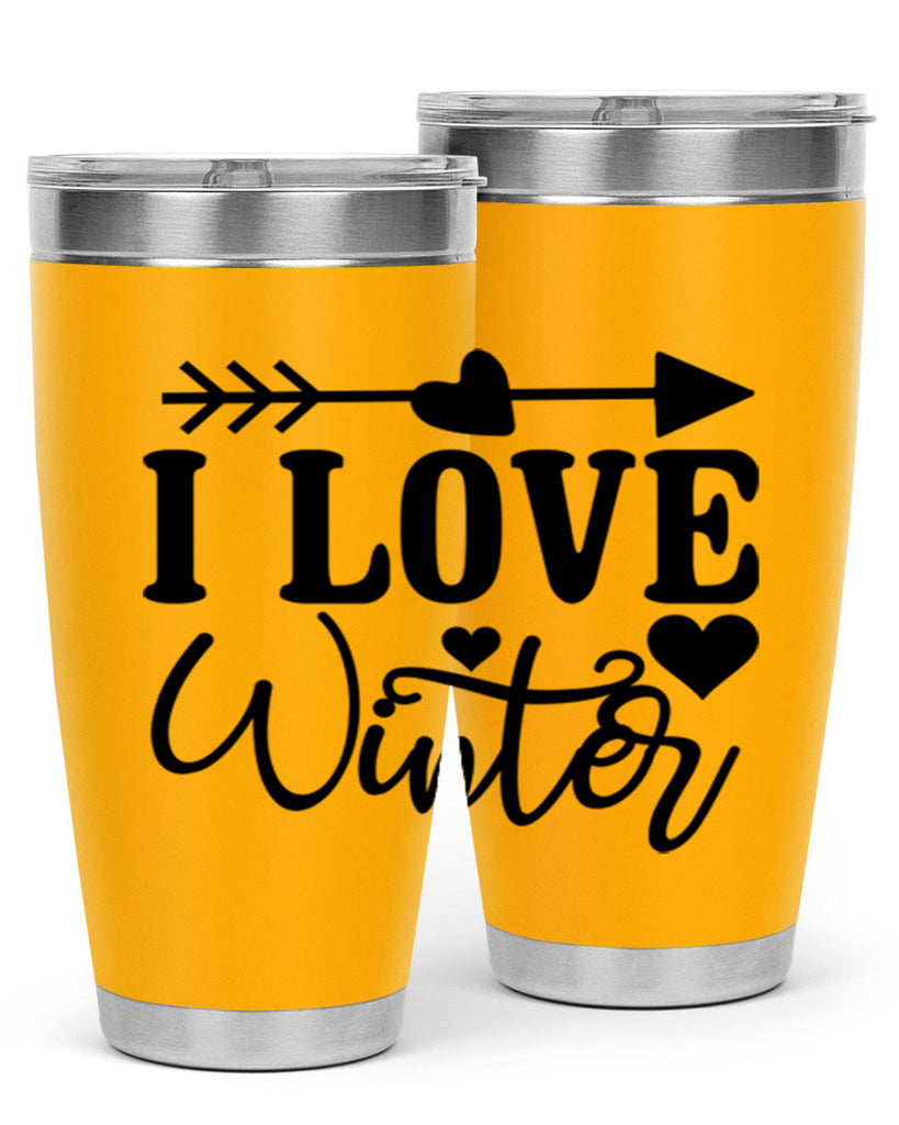I Love Winter 227#- winter- Tumbler