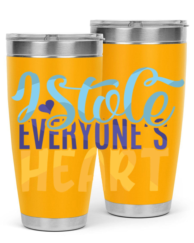 I Stole Everyones Heart Style 247#- baby- tumbler