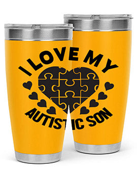 I love my Style 46#- autism- Tumbler