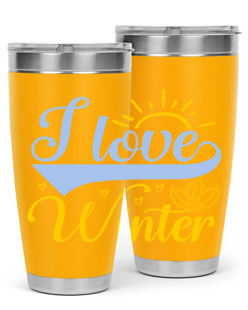 I love winter228#- winter- Tumbler