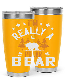 I'm really a polar bear 17#- Bears- Tumbler