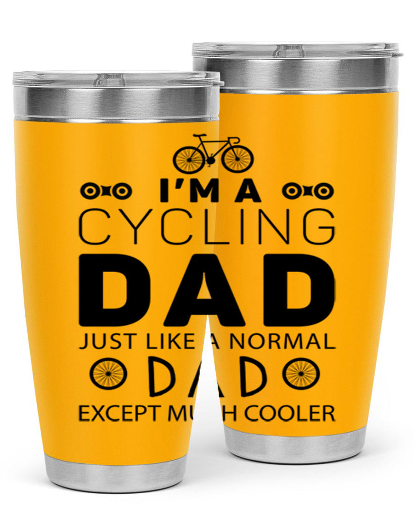 Im A Cycling Dad 4#- dad- Tumbler