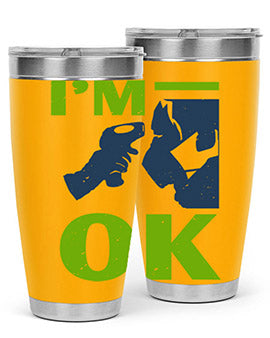 Im ok Style 30#- corona virus- Tumbler