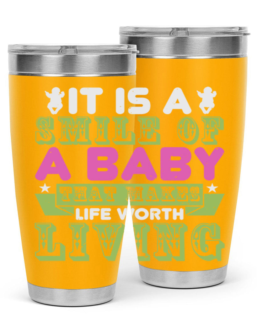 It is a smile of a baby Style 188#- baby- tumbler