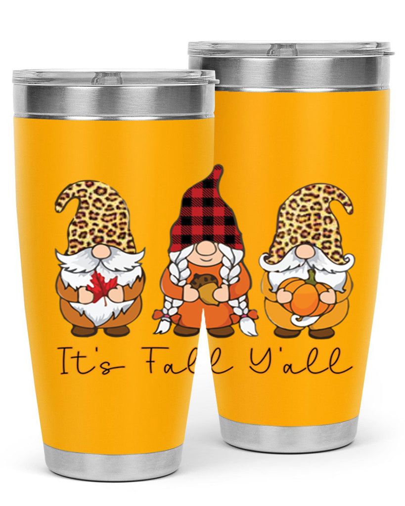 It s Fall Y all Gnome 362#- fall- Tumbler