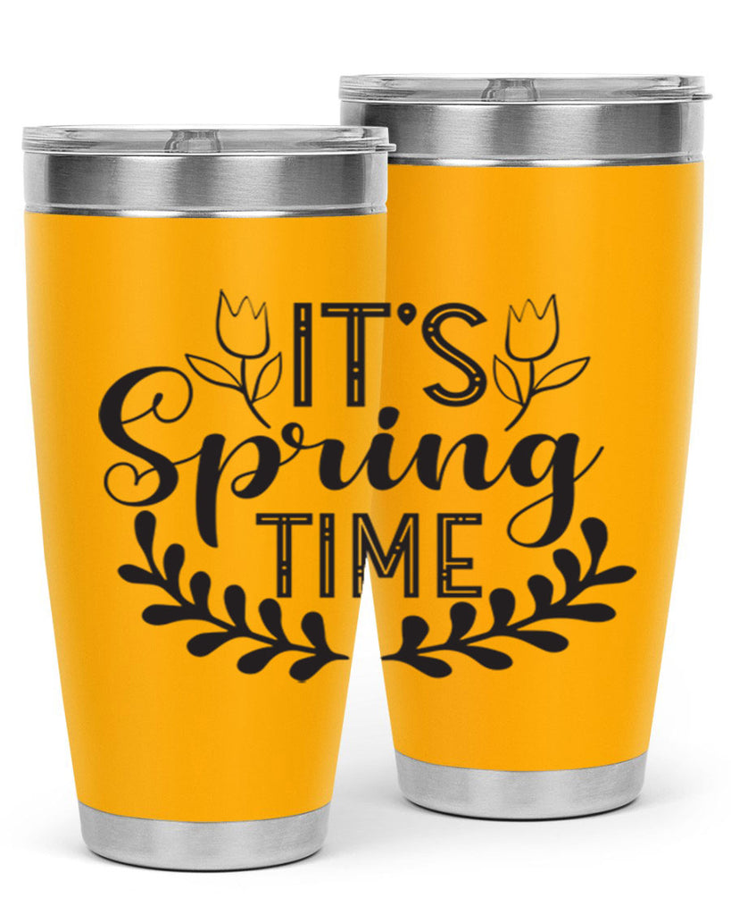 It's spring time281#- spring- Tumbler