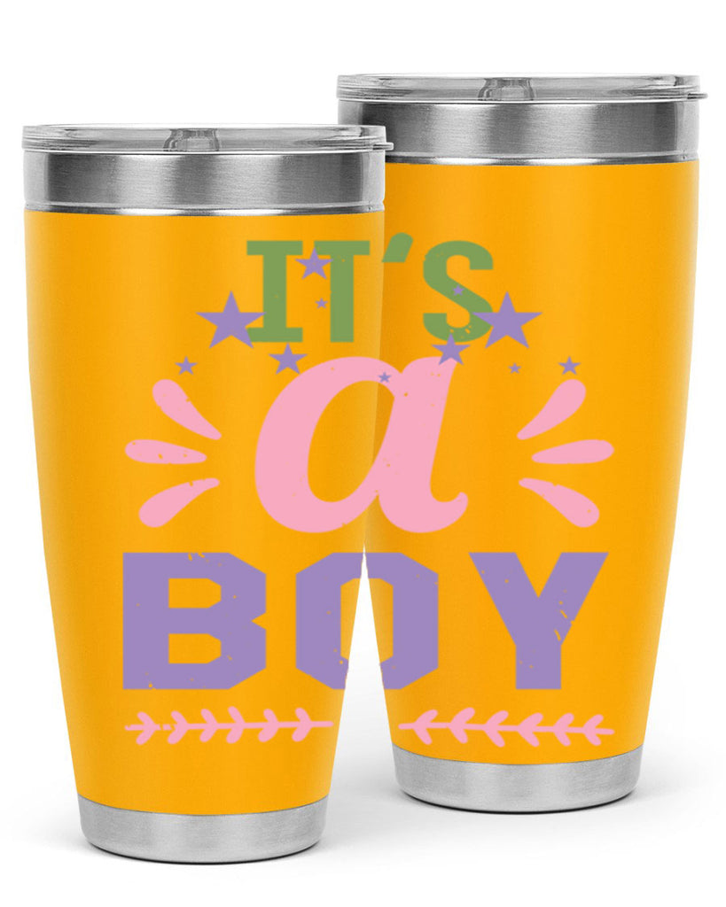 Its a boy Style 33#- baby shower- tumbler