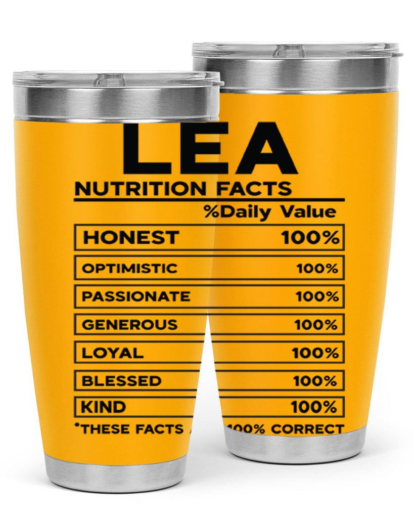 Lea Nutrition Facts 276#- zodiac- Tumbler