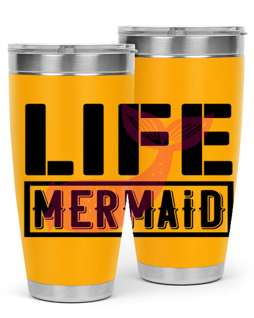 Life mermaid 303#- mermaid- Tumbler
