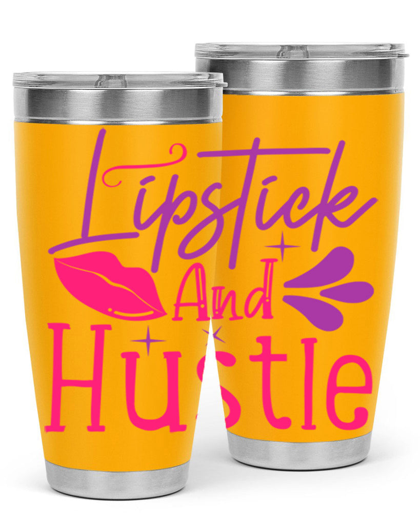 Lipstick And Hustle Style 229#- make up- Tumbler