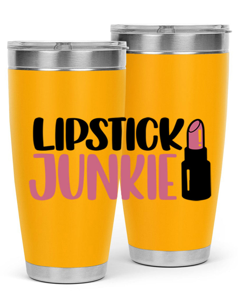 Lipstick Junkie Style 56#- make up- Tumbler