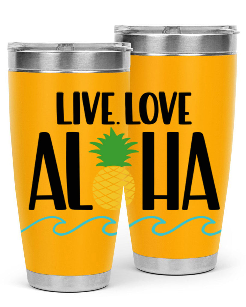 Live Love Aloha Style 30#- summer- Tumbler