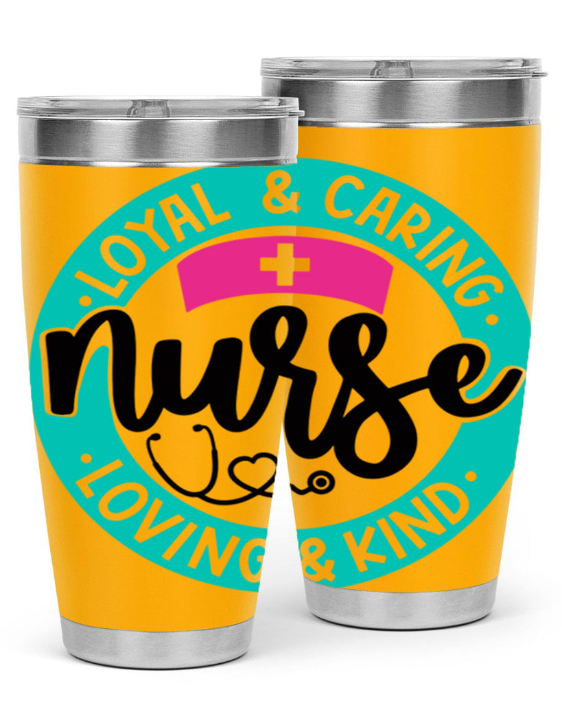 Loyal Caring Nurse Loving Kind Style Style 133#- nurse- tumbler