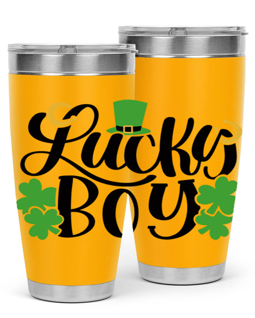 Lucky Boy Style 59#- St Patricks Day- Tumbler