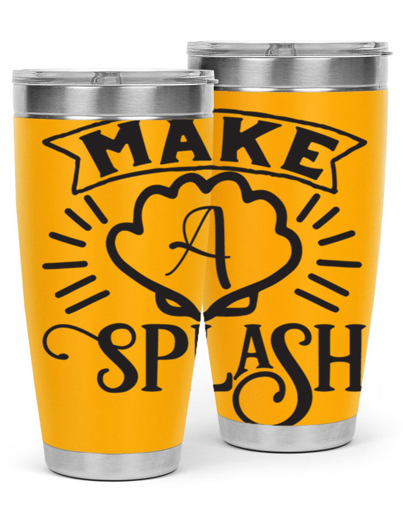 Make a splash 312#- mermaid- Tumbler