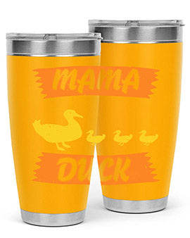 Mama Duck Style 26#- duck- Tumbler