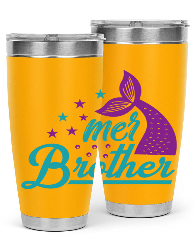 Mer Brother 323#- mermaid- Tumbler