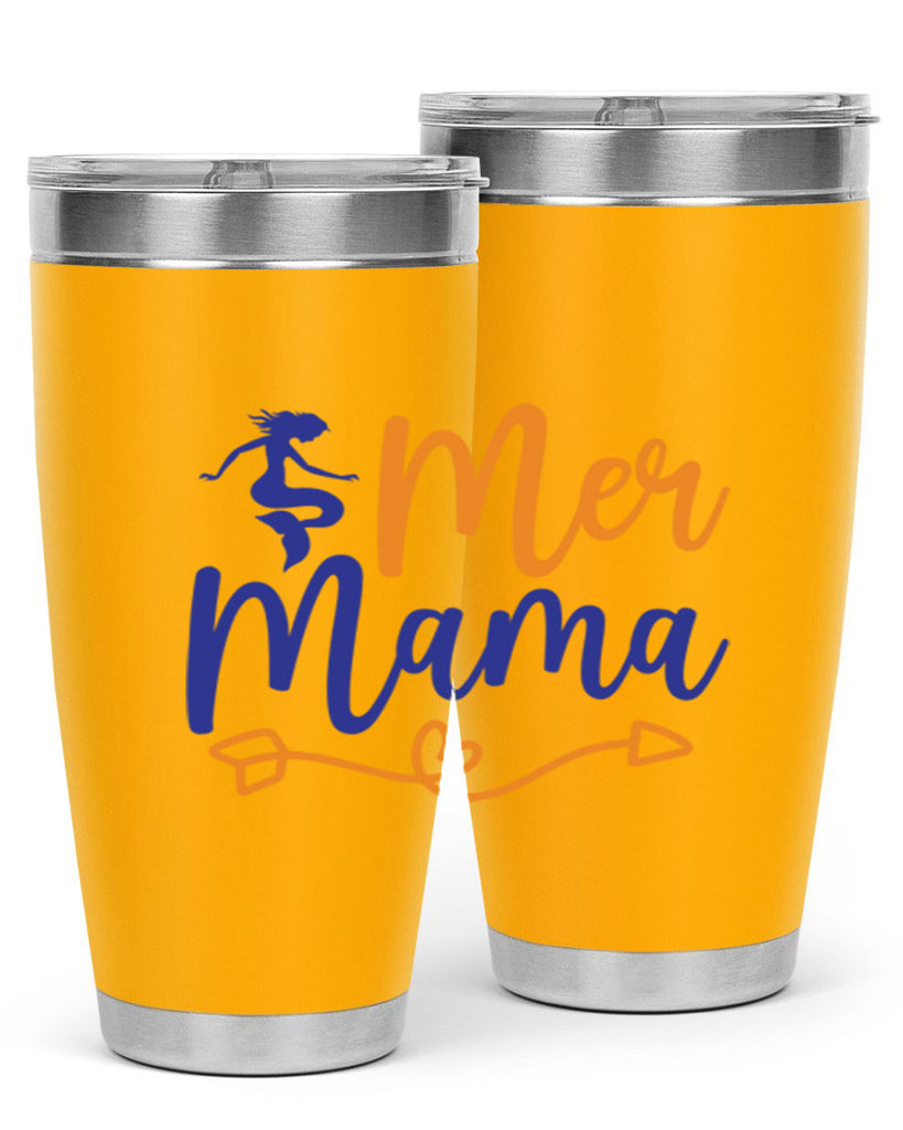 Mer Mama 331#- mermaid- Tumbler