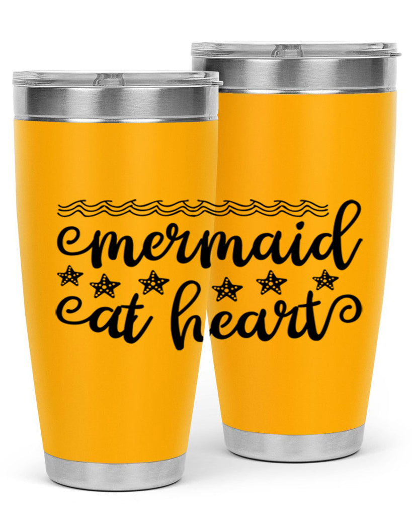 Mermaid at heart design 398#- mermaid- Tumbler