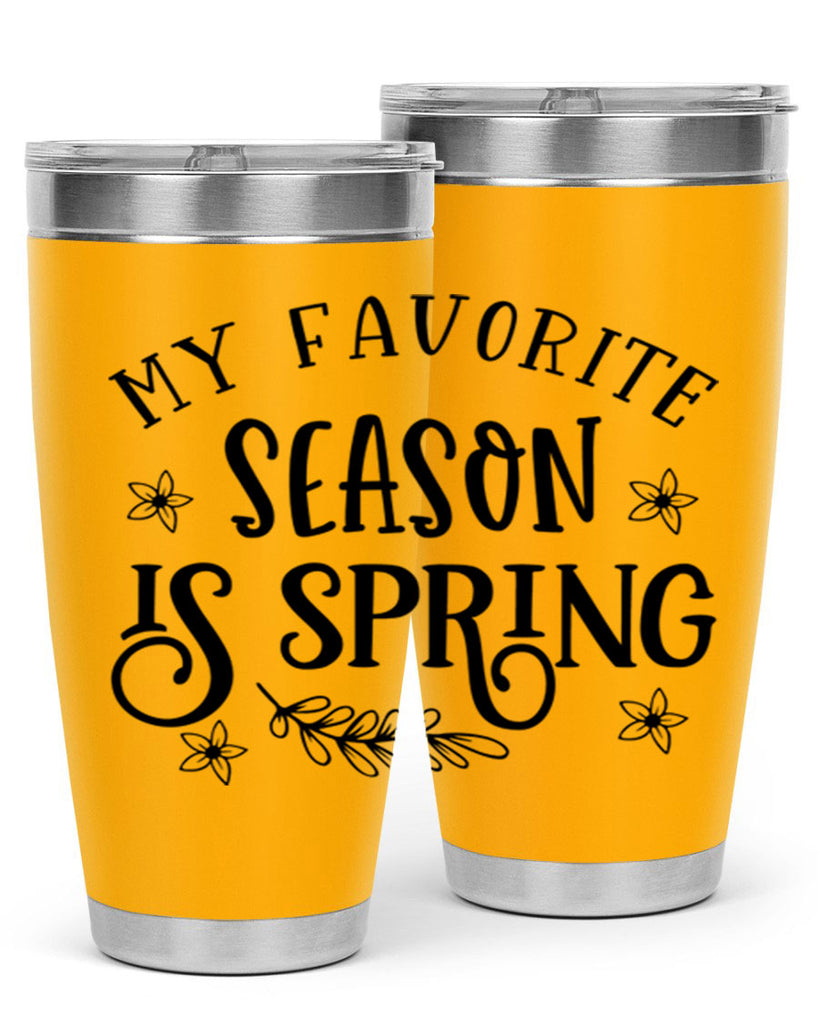 My favorite season is spring 350#- spring- Tumbler