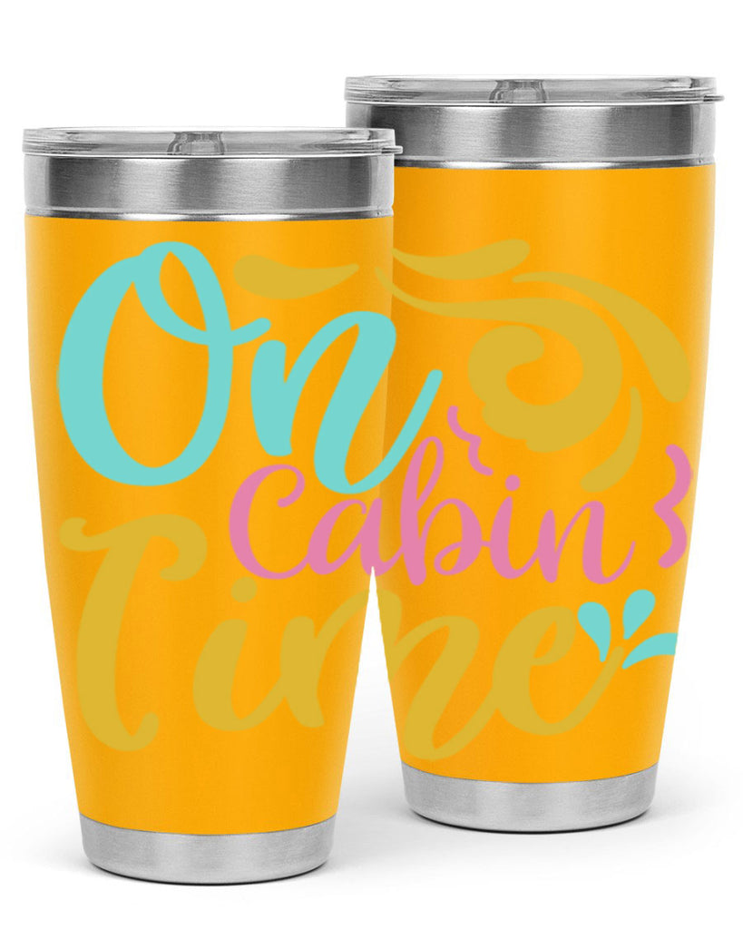 ON CABIN TIME Style 59#- summer- Tumbler