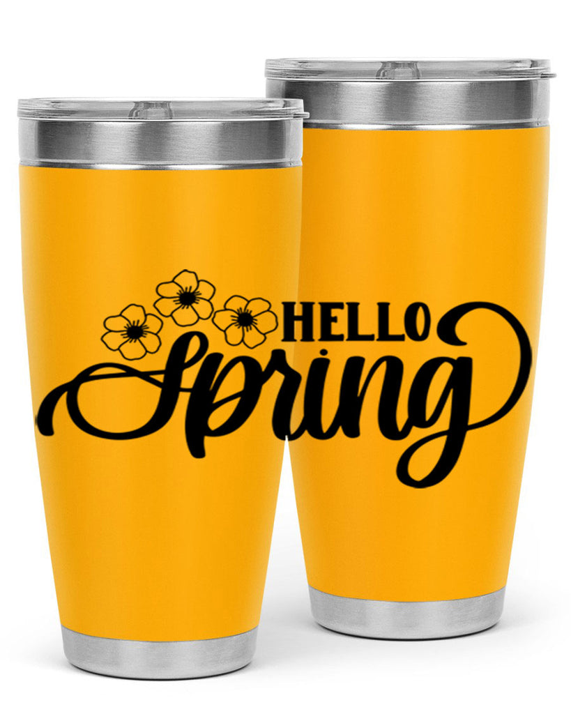 PNG_Hello Spring393#- spring- Tumbler