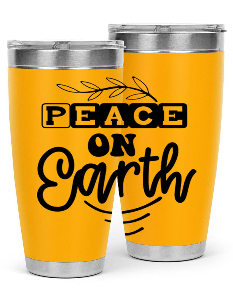 Peace on Earth 335#- winter- Tumbler