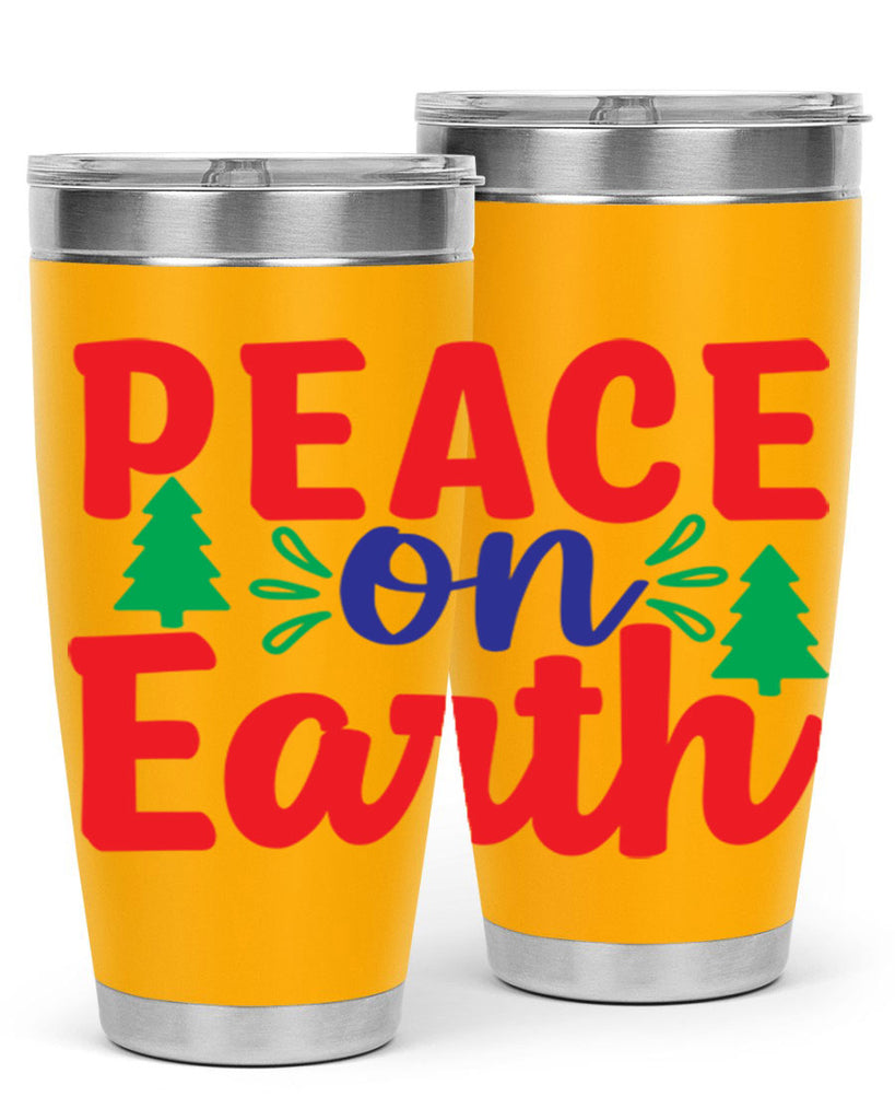 Peace on Earth 336#- winter- Tumbler