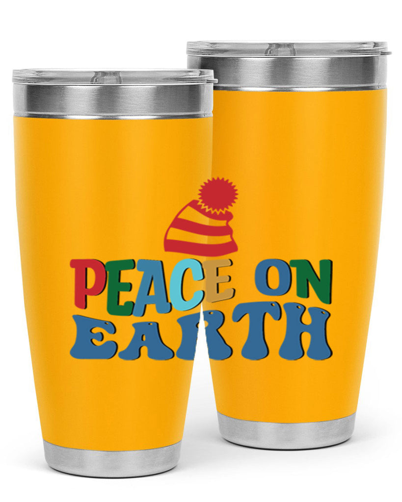 Peace on Earth 337#- winter- Tumbler