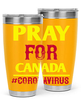 Pray For Canada Style 7#- corona virus- Tumbler