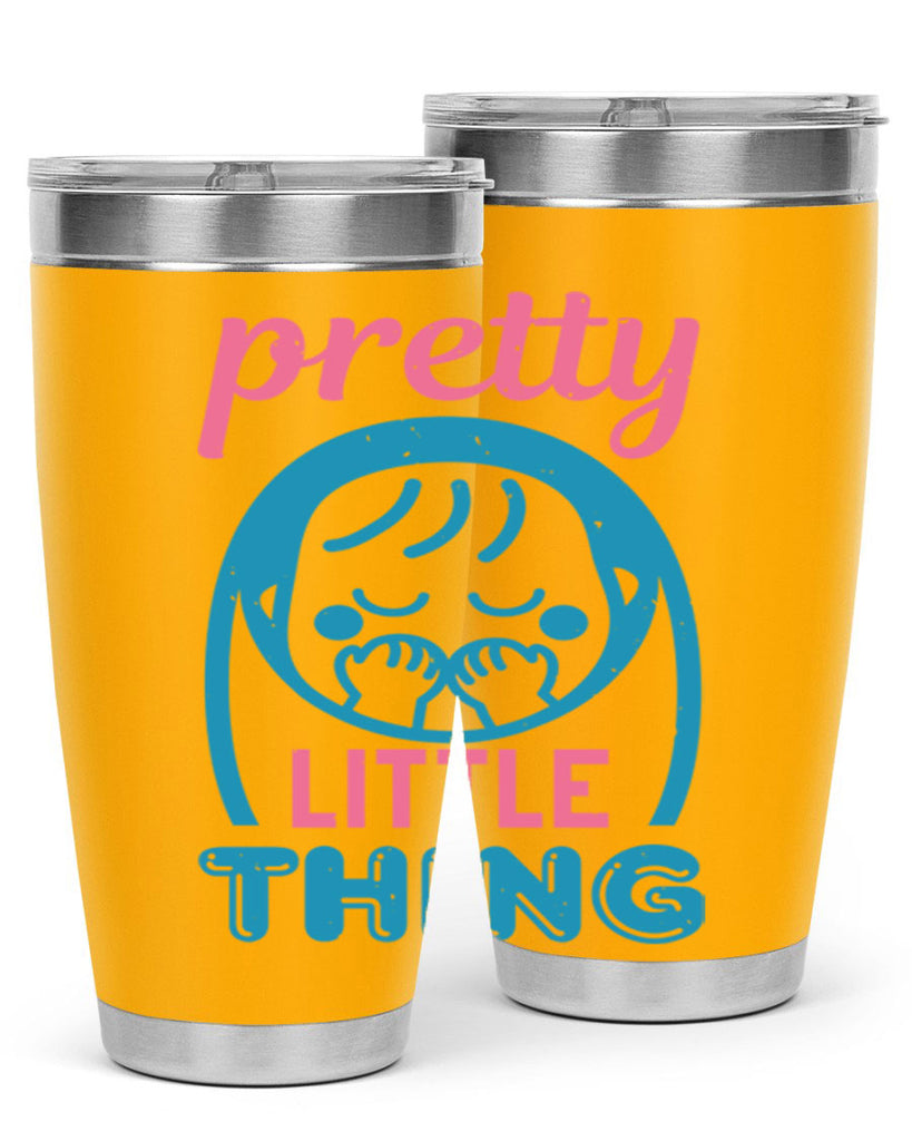 Pretty little Thing Style 19#- baby shower- tumbler