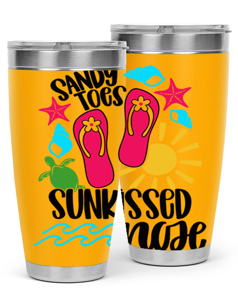 Sandy Toes Sunkissed Nose Style 27#- summer- Tumbler