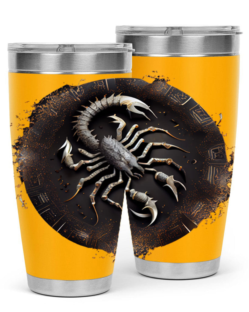 Scorpius 467#- zodiac- Tumbler