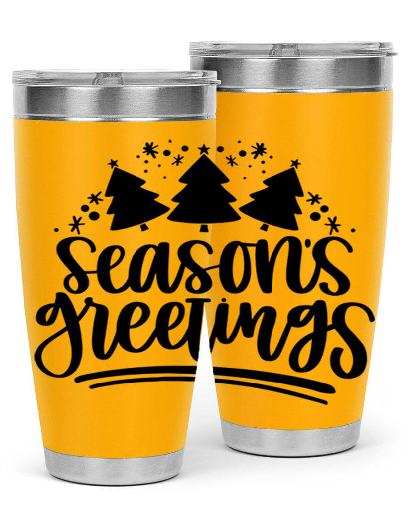 Seasons Greetings345#- winter- Tumbler