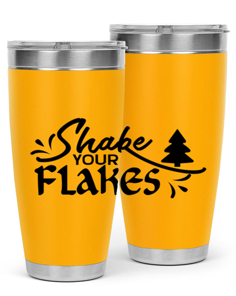 Shake Your Flakes 354#- winter- Tumbler