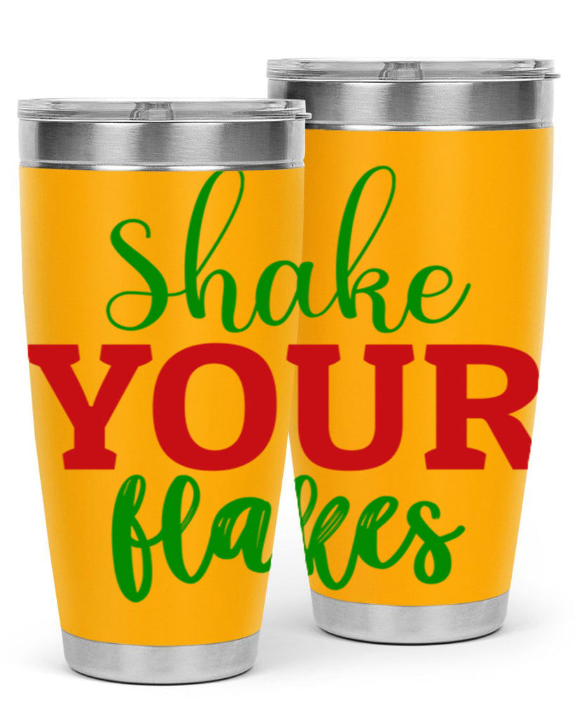 Shake Your Flakes 355#- winter- Tumbler