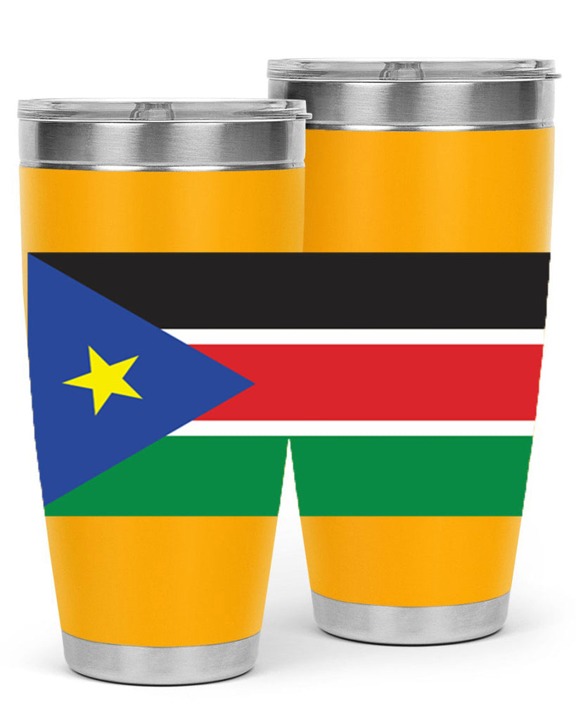 South Sudan 34#- world flags- Tumbler