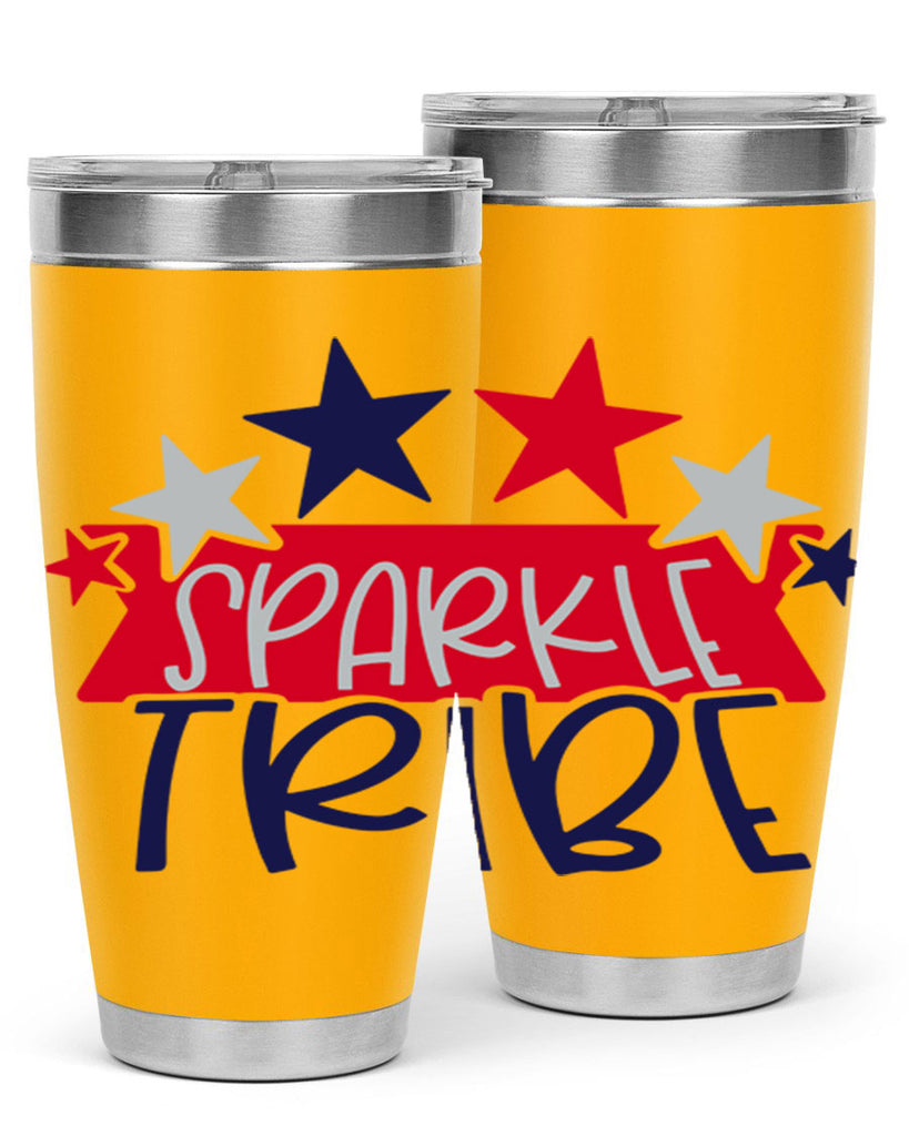 Sparkle Tribe Style 172#- Fourt Of July- Tumbler