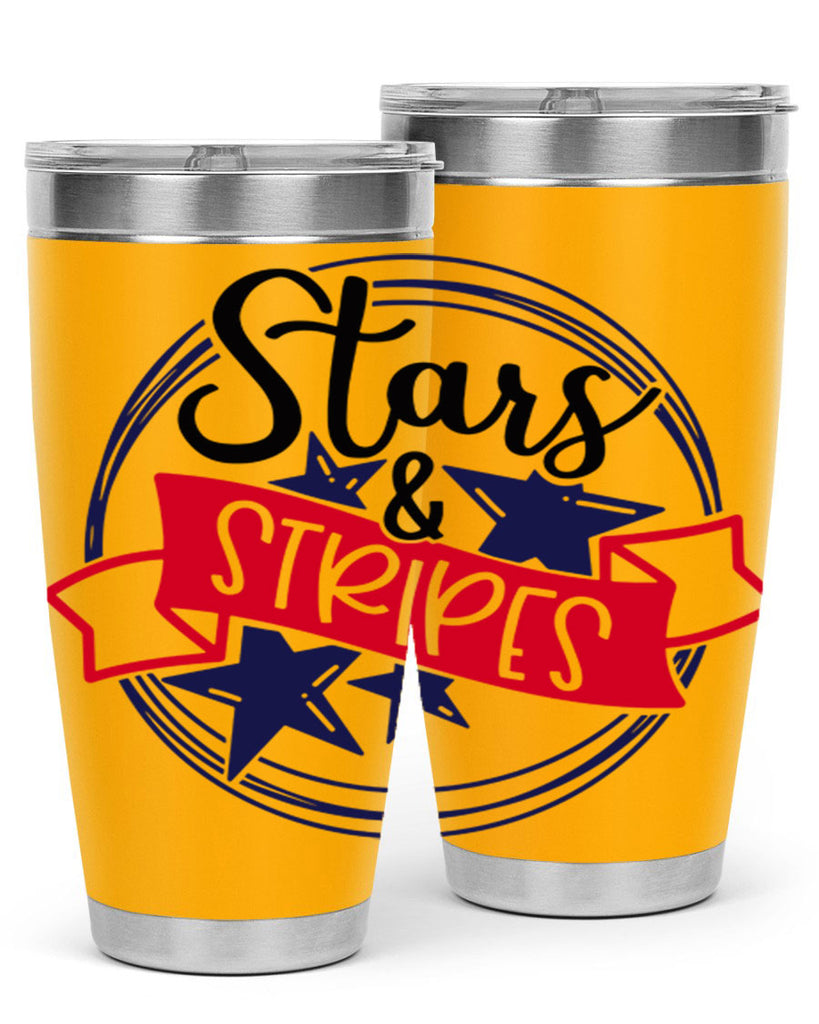 Stars StripeS Style 174#- Fourt Of July- Tumbler