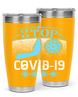Stop covid Style 22#- corona virus- Tumbler