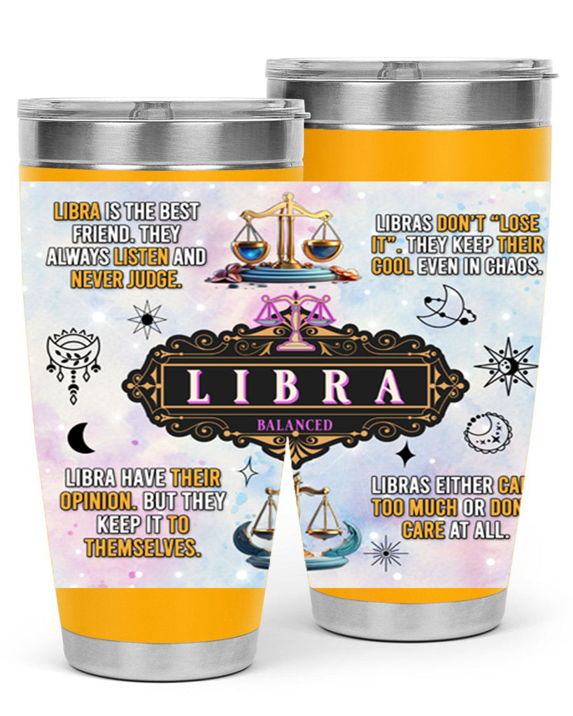 StraightLibra 474#- zodiac- Tumbler