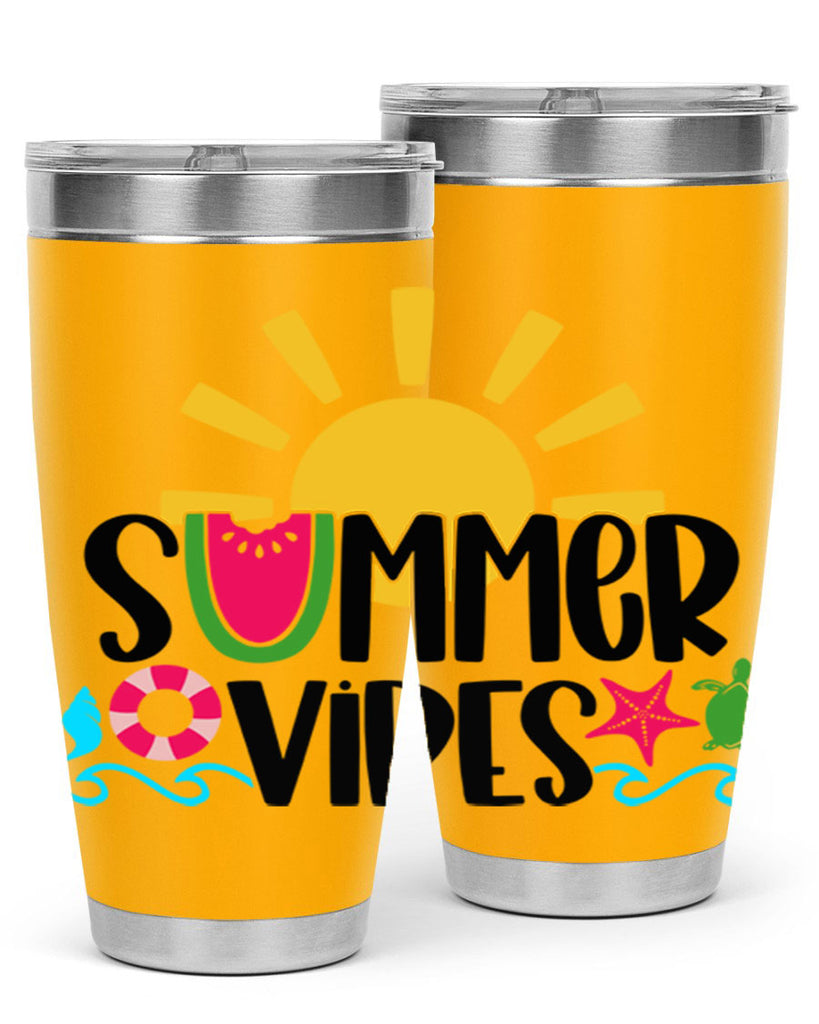 Summer Vibes Style 19#- summer- Tumbler